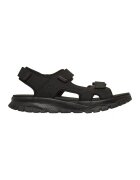 Skechers Сандали Wagner Avalon от еко кожа с велкро - Черен