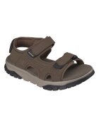 Skechers Сандали Wagner Avalon от еко кожа с велкро Кафяв
