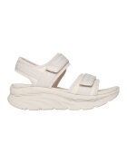 Skechers Скосени сандали D'Lux Walker-Adored с велкро - Крем