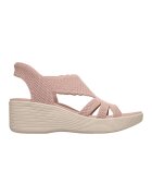 Skechers Скосени сандали Slip-ins™ Parallel Lite - Розово