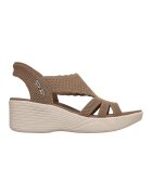 Skechers Скосени сандали Slip-ins™ Parallel Lite - Светлокафяв