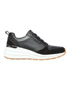 Skechers Скосени спортни обувки Billion-Subtle Spots от еко кожа - Избеляло черно
