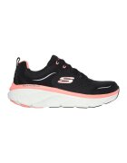 Skechers Скосени спортни обувки D'Lux Walker 2.0-Daisy Doll - Черен/Розова сьомга