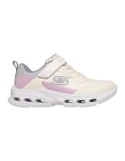 Skechers Sneakers - Спортни обувки Glide-Step Drift с велкро и синтетика - Черен/Светло сив/Светлорозов