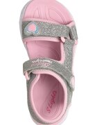 Skechers Sneakers Текстилни сандали Heart Lights Розово/Сребрист