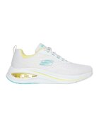 Skechers Спортни обувки Air Meta с лого - Бял/Жълт