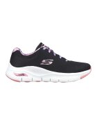 Skechers Спортни обувки Arch Fit First Blow - Избеляло черно/Розово