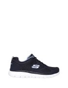 Skechers Спортни обувки Burns Agoura с кожа - Тъмносин