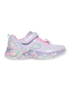Skechers Спортни обувки Buttterfly Bliss с велкро - Пастелносин/Лилав/Сребрист