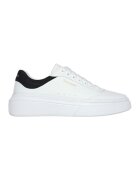 Skechers Спортни обувки Cordova от еко кожа - Бял/Черен