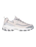 Skechers Спортни обувки D'Lites с мрежа - Бял/Сребрист