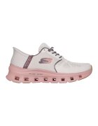 Skechers Спортни обувки Glide Step Pro Slip-Ins с лого - Пастелнорозов/Светло кафяво