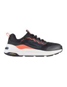 Skechers Спортни обувки Global Jogger-Vintek с кожа - Черен/Мандарина