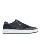 Skechers Спортни обувки League Imperion с кожа - Въглен сиво/Tъмносив