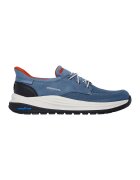 Skechers Спортни обувки Maroe Alden с еко кожа - Прашно синьо