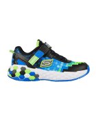 Skechers Спортни обувки Mega Craft 2.0 с еко кожа и текстил - Черен/Лайм зелено/Син