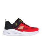 Skechers Спортни обувки Meteor-Lights - Krendox с велкро - Черен/Тюркоаз