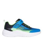 Skechers Спортни обувки Microspec Advance с велкро Черен/Тюркоаз