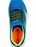 Skechers Спортни обувки Microspec Advance с велкро Черен/Тюркоаз