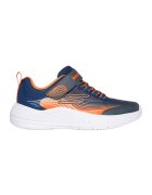 Skechers Спортни обувки Microspec Advance с велкро - Оранжев/Тъмносин