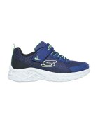 Skechers Спортни обувки Microspec II с велкро - Лайм зелено/Тъмносин