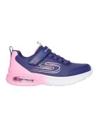 Skechers Спортни обувки Microspec Max Advance - Fly 3 - Пастелнорозов/Бял/Тъмносин