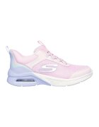 Skechers Спортни обувки Microspec Max - Color Trifect Slip-ins - Пастелнорозов/Лилав/Мръснобял