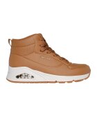 Skechers Спортни обувки от еко кожа - Камел