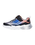 Skechers Спортни обувки от еко кожа с графичен дизайн - Оранжев/Син
