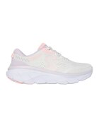 Skechers Спортни обувки от еко кожа с връзки - Розово/Ментово зелено