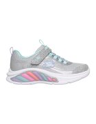 Skechers Спортни обувки Rainbow Cruisers - Glitzy Glo с LED светлини - Аквамарин син/Сребрист