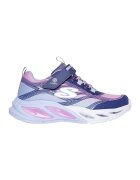 Skechers Спортни обувки S-Lights Cosmic Glow с LED светлини - Розово/Лайм зелено/Сребрист
