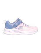 Skechers Спортни обувки S-Lights Sola Glow с LED светлини - Пастелносин/Светлорозов