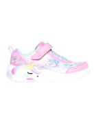 Skechers Спортни обувки с велкро и LED светлини - Лилав/Розово