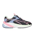 Skechers Спортни обувки S2K с мрежести зони и синтетика - Бял/Прашно розово/Сребрист