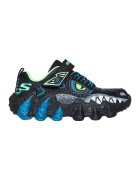 Skechers Спортни обувки Skech O Saurus Lights от еко кожа с графика - Черен/Тюркоаз