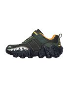 Skechers Спортни обувки Skech O Saurus Lights от еко кожа с графика - Зелен/Черен