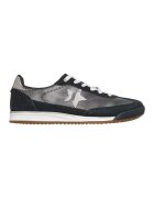 Skechers Спортни обувки SKX 92 Perfectly Shimmered с велур - Черен/Тъмносребрист
