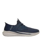 Skechers Спортни обувки Slade Caster Slip-ins® с еко кожа - Тъмносин