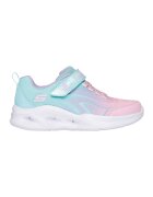 Skechers Спортни обувки Sola Glow с LED светлини - Пастелнорозов/Бял/Ледено синьо