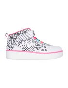 Skechers Спортни обувки Sport Court 92 с десен - Бял/Черен/Розово