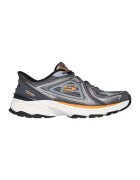 Skechers Спортни обувки Stamina Sport-Kordae Slip-ins с кожа - Черен/Жълт/Сребрист
