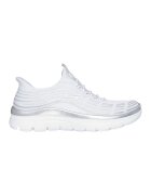 Skechers Спортни обувки Summits Plus Soft Luster Slip-Ins с контрасти - Черен/Прашно розово
