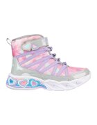 Skechers Спортни обувки Sweetheart Lights - Let's Shine с LED светлини - Лилав/Розово/Сребрист