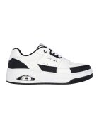 Skechers Спортни обувки Uno Court от еко кожа и кожа - Бял/Черен