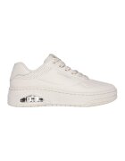 Skechers Спортни обувки Uno Court от еко кожа - Бял/Розово