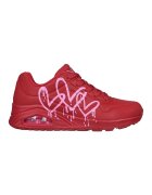 Skechers Спортни обувки Uno Dripping от еко кожа с контрасти