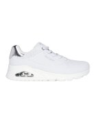 Skechers Спортни обувки Uno Shimmer Away от еко кожа - Бял