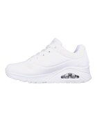 Skechers Спортни обувки Uno Stand On Air от еко кожа - Бял