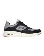 Skechers Спортни обувки Yatton с еко кожа - Черен/Пепеляво сиво